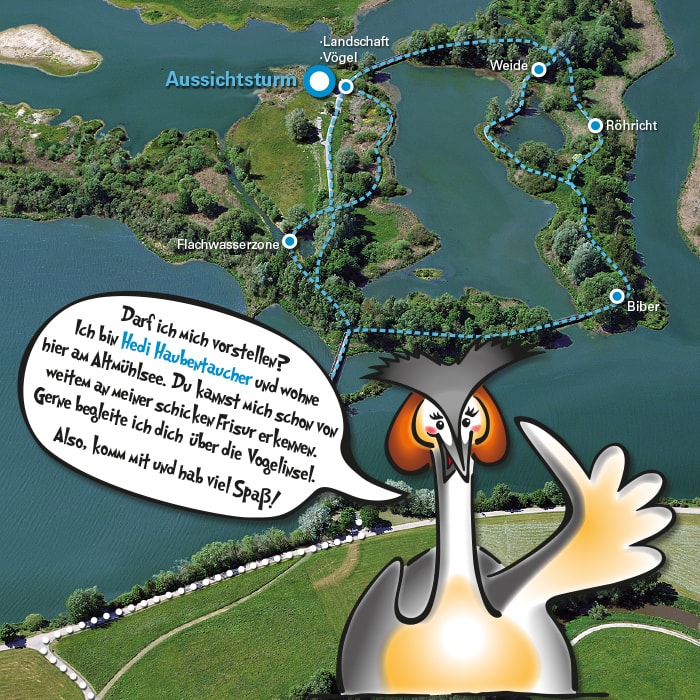 Vogelinsel Altmühlsee