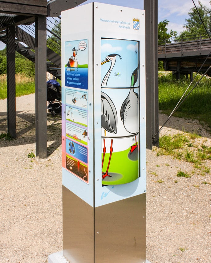 Lehrpfad Vogelinsel